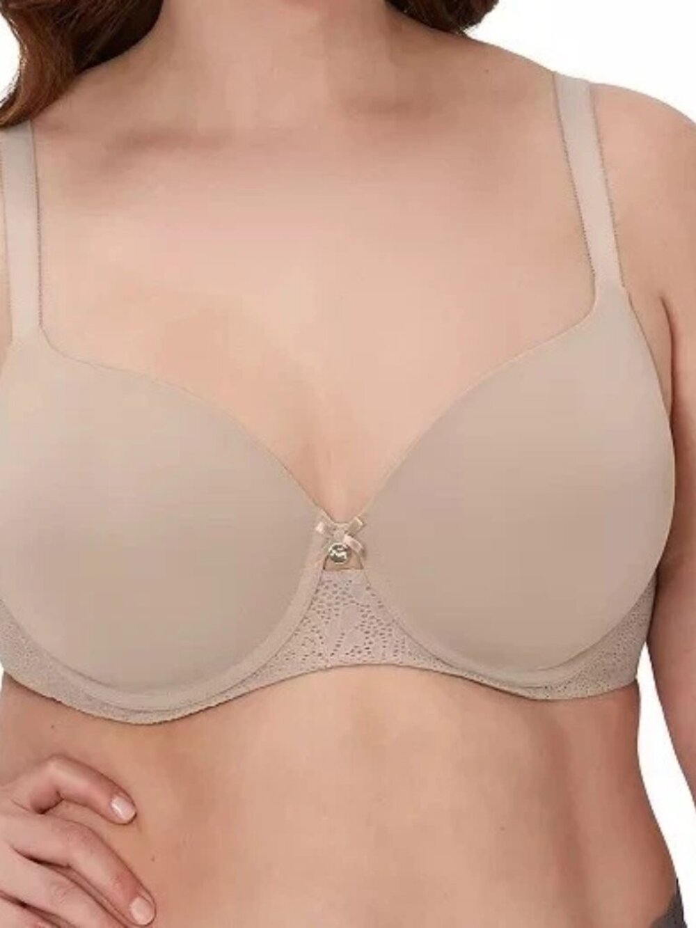 Maidenform One Fab Fit Custom Lift Underwire Bra 34C Evening Blush DM2423 NWT